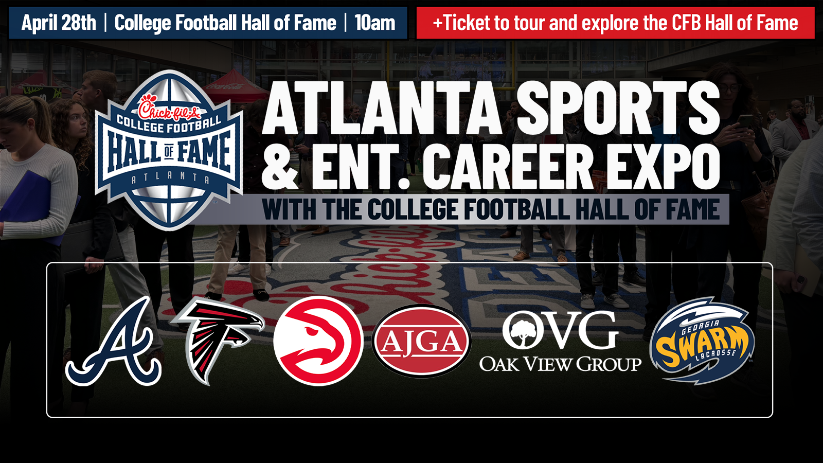 Atlanta Sports & Entertainment Career Expo with the College Football Hall of Fame